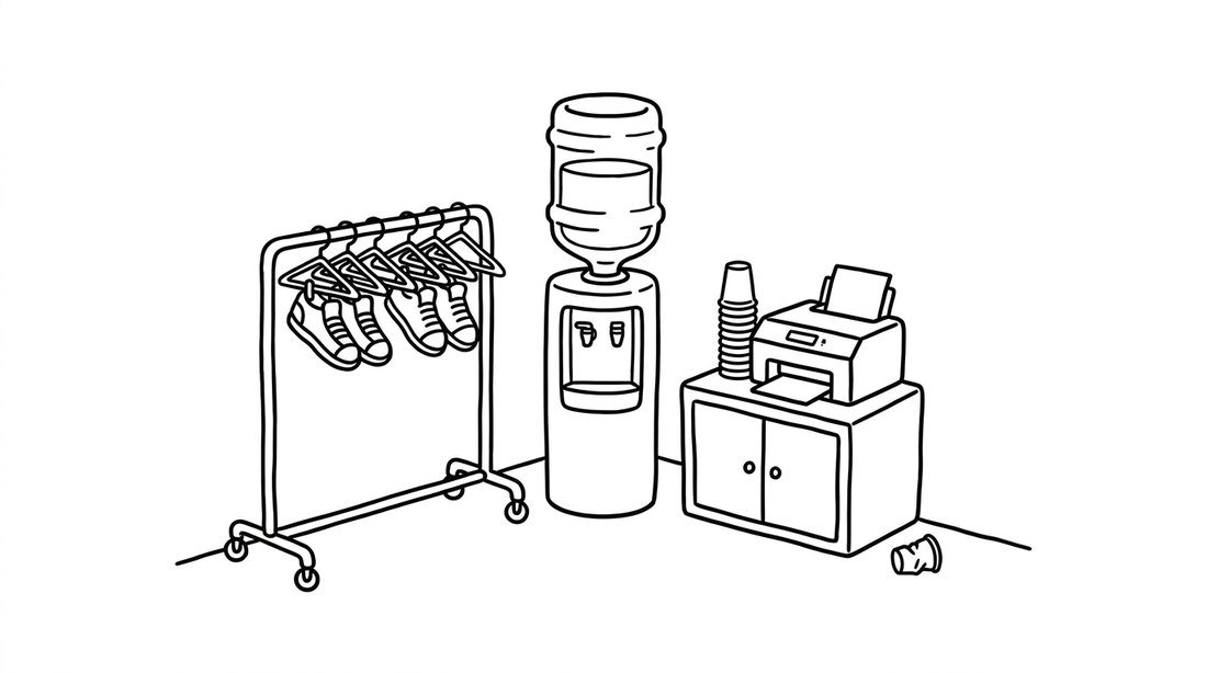 The water cooler